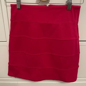 Aritzia Talula Skirt Hot Pink